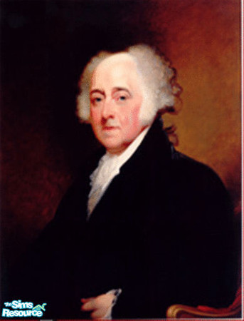 Sims 2 — President John Adams by lisa9999 — Potrait of John Adams