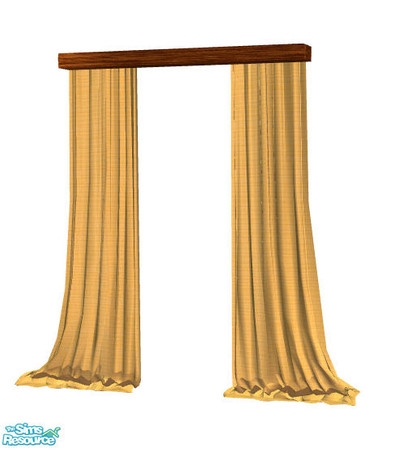Sims 2 — More Curtains, please! #13 - 0 by Sophel21 — uni recolors of sasilias bedroom glamour curtain mesh