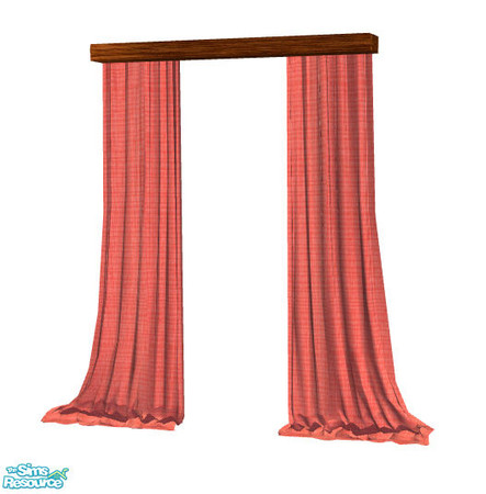 Sims 2 — More Curtains, please! #13 - 2 by Sophel21 — uni recolors of sasilias bedroom glamour curtain mesh