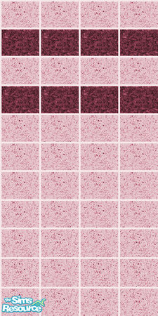 Sims 2 — Rose Granite Wall # 3 by maylynn55 — This a beautiful set of pastel granite tiled walls and floors; they look