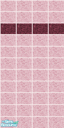 Sims 2 — Rose Granite Wall # 2 by maylynn55 — This a beautiful set of pastel granite tiled walls and floors; they look