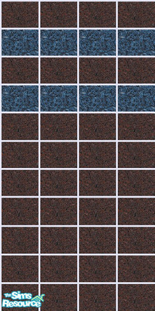 Sims 2 — Granite Set - Brown with Blue_2 by maylynn55 — This a beautiful set of granite tiled walls; they look wonderful