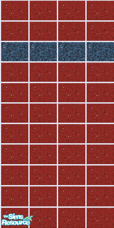 Sims 2 — Granite Set - Red with Blue by maylynn55 — This a beautiful set of granite tiled walls; they look wonderful in