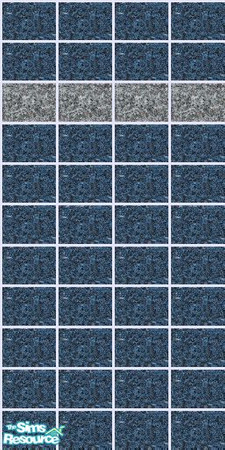 Sims 2 — Granite Set - Blue with Gray by maylynn55 — This a beautiful set of granite tiled walls; they look wonderful in