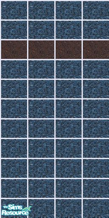 Sims 2 — Granite Set - Blue with Brown by maylynn55 — This a beautiful set of granite tiled walls; they look wonderful in
