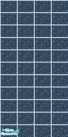 Sims 2 — Granite Set - Blue Wall by maylynn55 — This a beautiful set of granite tiled walls; they look wonderful in the