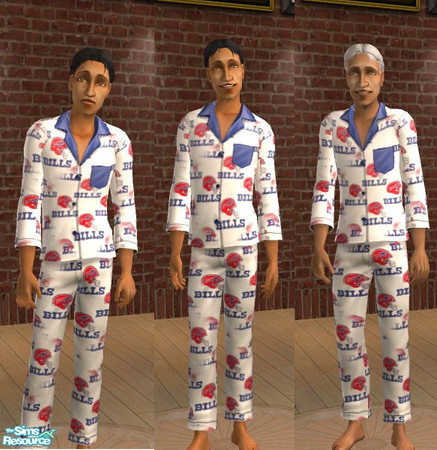 Sims 2 — Bills Male Pjs by Bayou_Babe —  