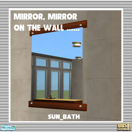 Sims 2 — Mirror, mirror on the wall... Mahony fra by BetterbeSim — Mirror, Mirror on the wall, is your Sim the prettiest