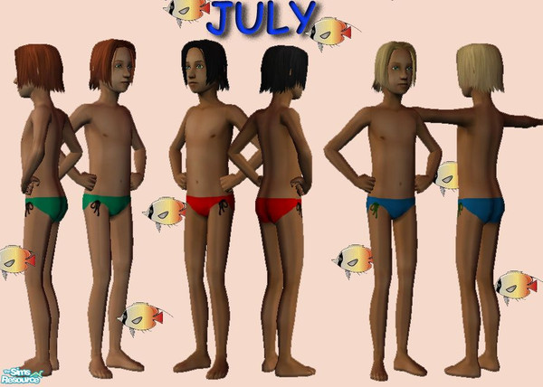Sims 2 — JULY by gbourn — boys swimwear