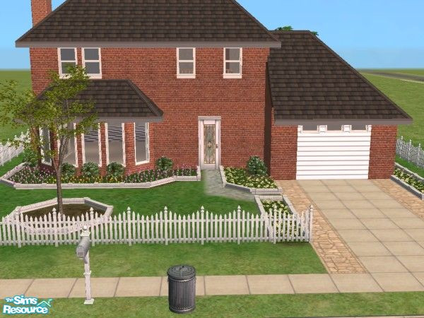 Sims 2 — Number 4 Privet Drive by Potter_Fan — So, you couldn't afford the house they used in the movie for the Dursley's