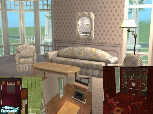 Sims 2 — Sunnydale Av. by Roboty — A elegant old fashioned house that settles any sim and fills their enviormeant need