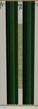 Sims 2 — Pointsettia Bedroom - Curtains by Riverwillows — Lovely simple bedroom in light wintery colors and featuring