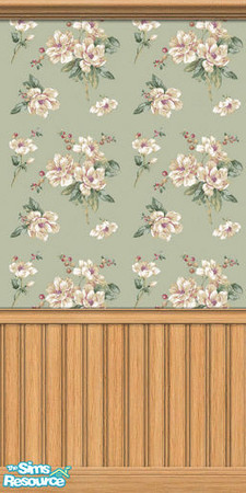 Sims 2 — Country Garden Wallpaper Collection, Par by elektra274 — Number 2 of 8 wallpapers in a series that might just be