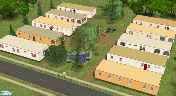 Sims 2 — Stardust Mobile Park #2 by btp2k2 — Stardust Mobile Park lot 2 is for those sims who enjoy the finer things in