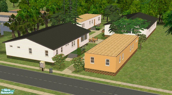 Sims 2 — Stardust Mobile Park #1 by btp2k2 — Lot 1 of the Stardust is a nice place for older sims to settle down, the lot