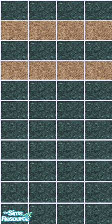 Sims 2 — Granite Set - Green with Tan_2 by maylynn55 — This a beautiful set of granite tiled walls; they look wonderful