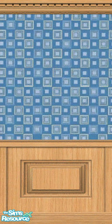 Sims 2 — Squared! by agnes06 — Get in the cube of things with this stylish wallpaper!
