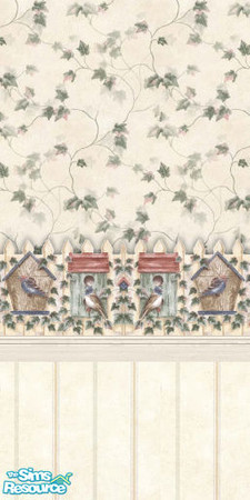Sims 2 — Farm Country Birdhouses Walls by STP Carly — Farm country walls because everyone has just a little bit of