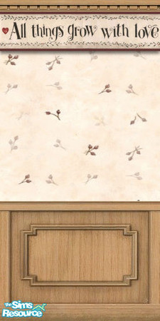 Sims 2 — Farm Country Love Walls by STP Carly — Farm country walls because everyone has just a little bit of country in
