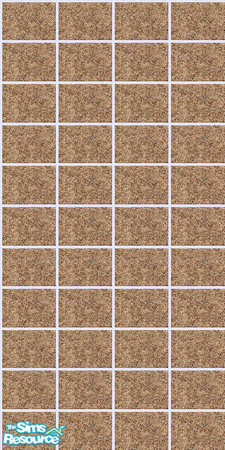 Sims 2 — Gramite Set - Tan Wall by maylynn55 — This a beautiful set of granite tiled walls; they look wonderful in the