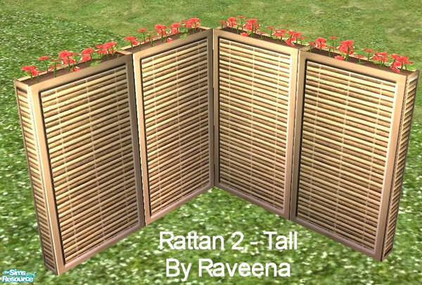 Sims 2 — Rattan 2 - Tall by Raveena — You need Simaddict99's 'tall' mesh for this object. Download it below.