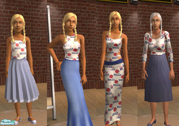 Sims 2 — Bills Female Formals by Bayou_Babe —  