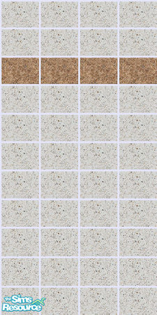 Sims 2 — Granite Set - Cream with Tan by maylynn55 — This a beautiful set of granite tiled walls; they look wonderful in