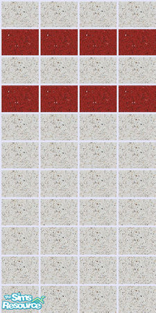 Sims 2 — Granite Set - Cream with Red_2 by maylynn55 — This a beautiful set of granite tiled walls; they look wonderful