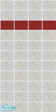 Sims 2 — Granite Set - Cream with Red by maylynn55 — This a beautiful set of granite tiled walls; they look wonderful in