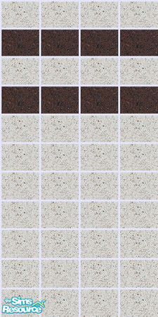 Sims 2 — Granite Set - Cream with Brown_2 by maylynn55 — This a beautiful set of granite tiled walls; they look wonderful