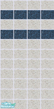 Sims 2 — Granite Set - Cream with Blue_2 by maylynn55 — This a beautiful set of granite tiled walls; they look wonderful