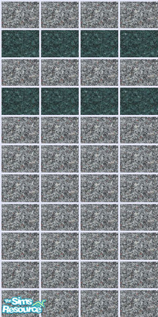 Sims 2 — Granite Set - Gray with Green_2 by maylynn55 — This a beautiful set of granite tiled walls; they look wonderful