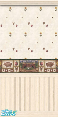 Sims 2 — Farmer  Pigs Walls by STP Carly — Walls for the farmer in you.