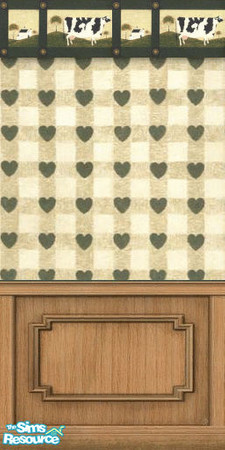 Sims 2 — Farmer Cows Walls by STP Carly — Walls for the farmer in you.