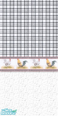 Sims 2 — Farmer Rooster Walls by STP Carly — Walls for the farmer in you.