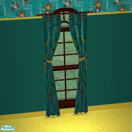 Sims 2 — Spongebob Curtains by am1974 — Spongebob Curtains.