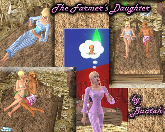 Sims 2 — The Farmer's Daughter by buntah — You know what they say...if you are a traveling salesman, you MUST stay away