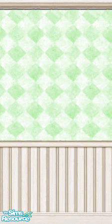 Sims 2 — Distinctly Mint Diamonds by agnes06 — Another version of Distinctly Diamonds. In-game tested.