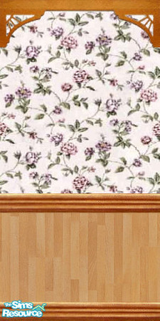 Sims 2 — Country Pale Flower by Raveena — Part of the Country walls set.