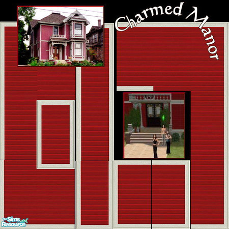 Sims 2 — Charmed Manor Siding by kollens — Charmed Manor.. Here are many Siding Options to help make the manor the way