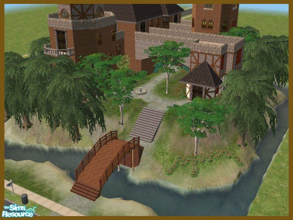 Sims 2 — Ye Olde Medieval Castle by Potter_Fan — This castle is the perfect home for your oldest sim family! It has