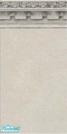 Sims 2 — Molded Grey by kollens — A Concret Molded Wall