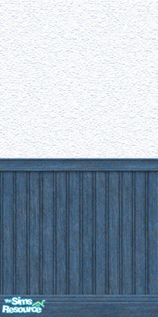 Sims 2 — denim blue wall-blue pannel by slinki — denim blue wall-blue pannel This wall is made to go with the blue denim