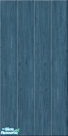 Sims 2 — Blue barn wall 1 by Windkeeper — Part of "Barn Building Kit" set