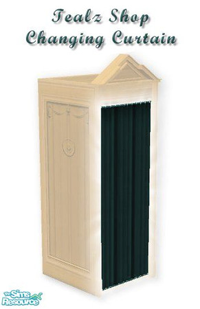 Sims 2 — Shop Setz in Tealz - Changing Curtain by iwubu — The Shop Setz - Find yourself building perfectly matched shops