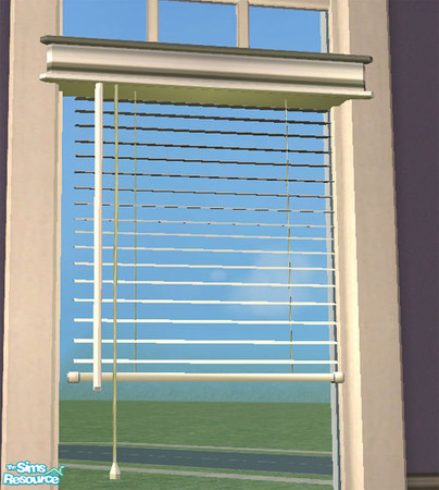 Sims 2 — Blind Harmony Bedroom by Cloisonne — I recolored the Maxis Blind but will show up on Windkeepers long blind