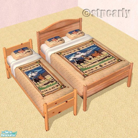 Sims 2 — Horse Quilts by STP Carly — Qulits for every farmer in the family and for those that enjoy the country look.