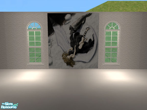 Sims 2 — Anime Angels- 2 by jhardyzgurl4lyf — The second picture in a set of 7 anime angels. Qortex's big poster mesh