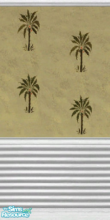 Sims 2 — Las Palmas Wall by Queen_Of_The_Stone_Age — -