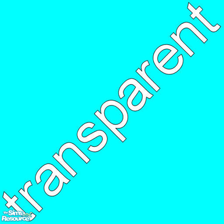 Sims 2 — cyan transparent floor tile by chrissy6930 — A cyan transparent floor tile. **Not intended to be used directly